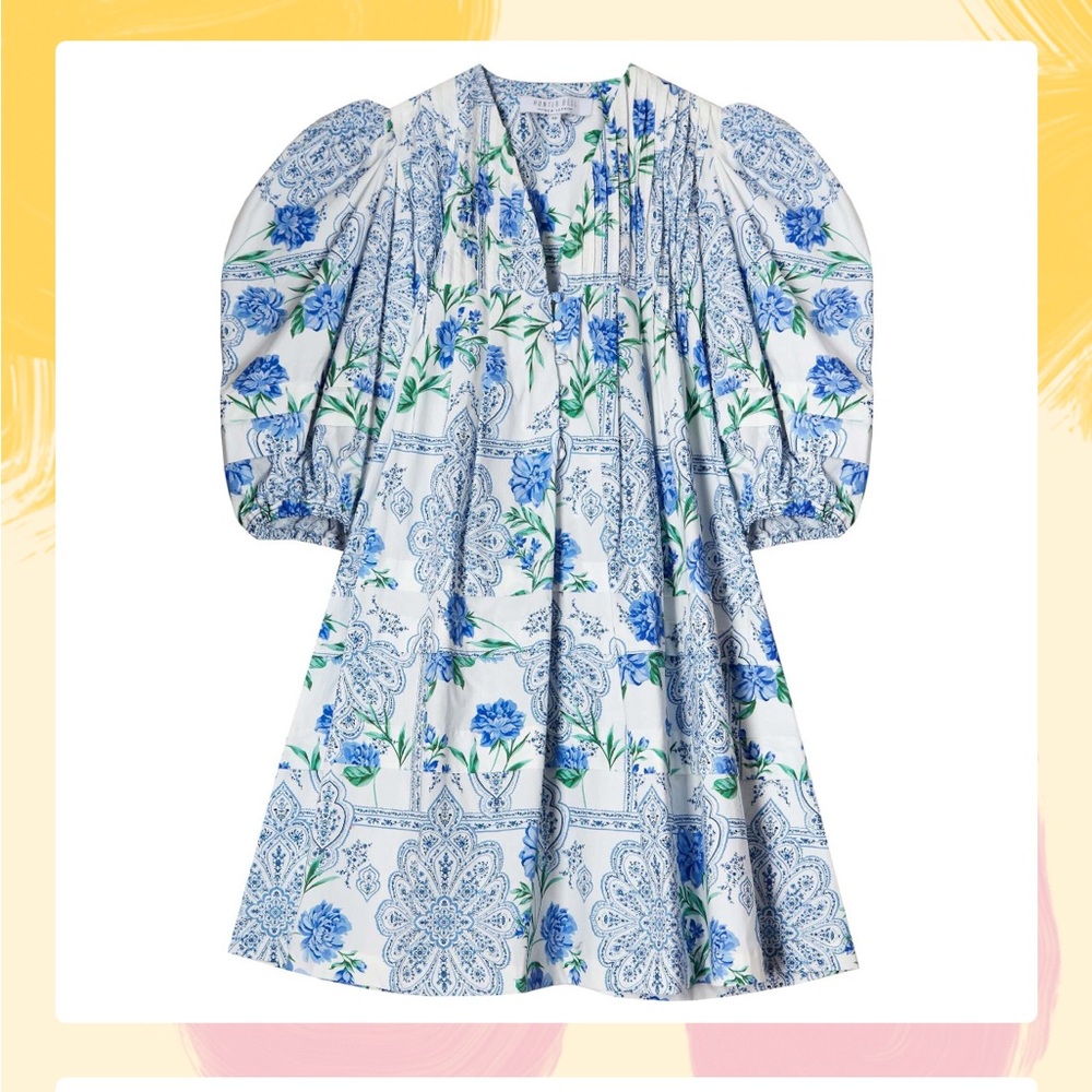 Hunter Bell Jenkins Dress- Floral Medallion